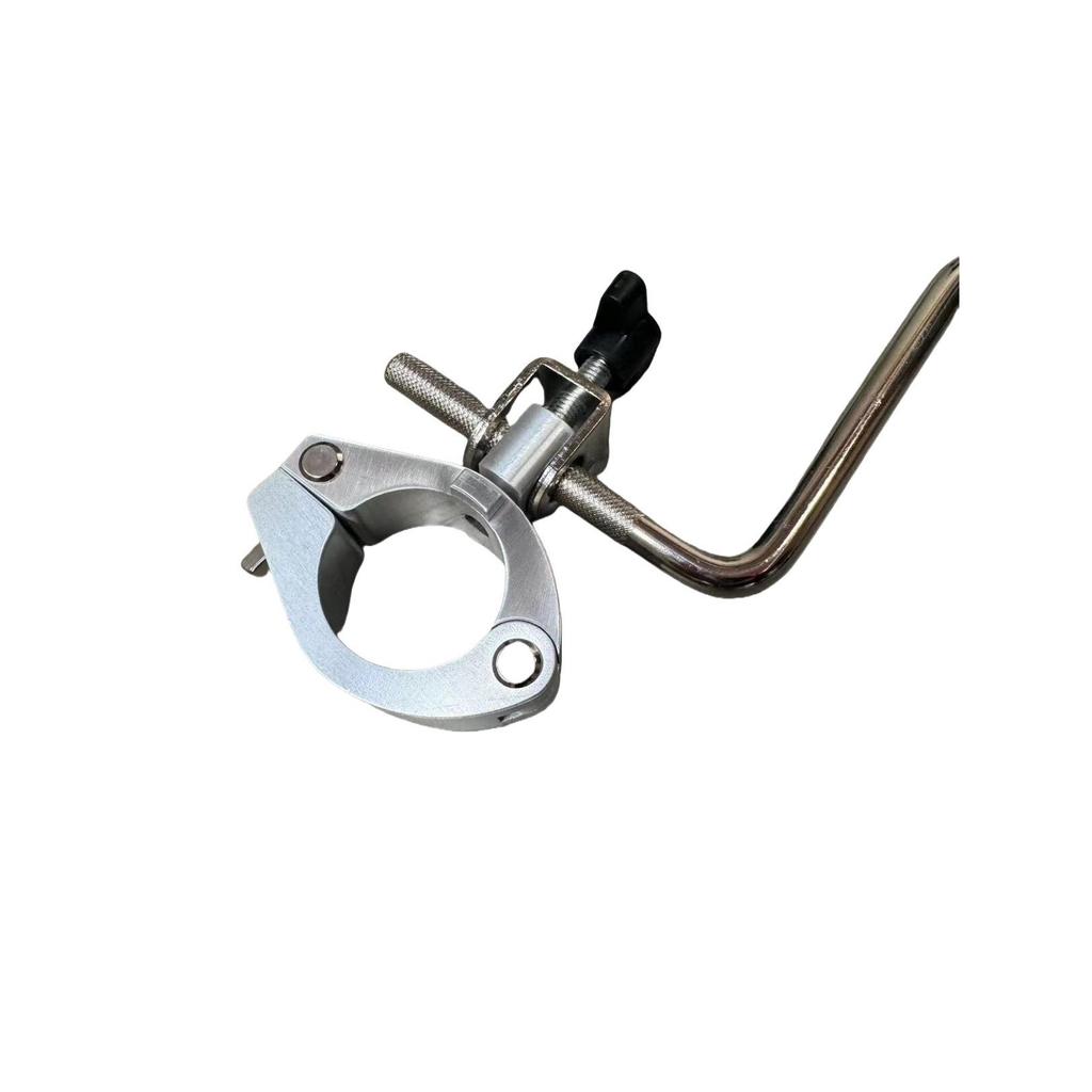 Adjustable Right Angle Pipe Clamp with Memory Lock for Drum Rack Systems