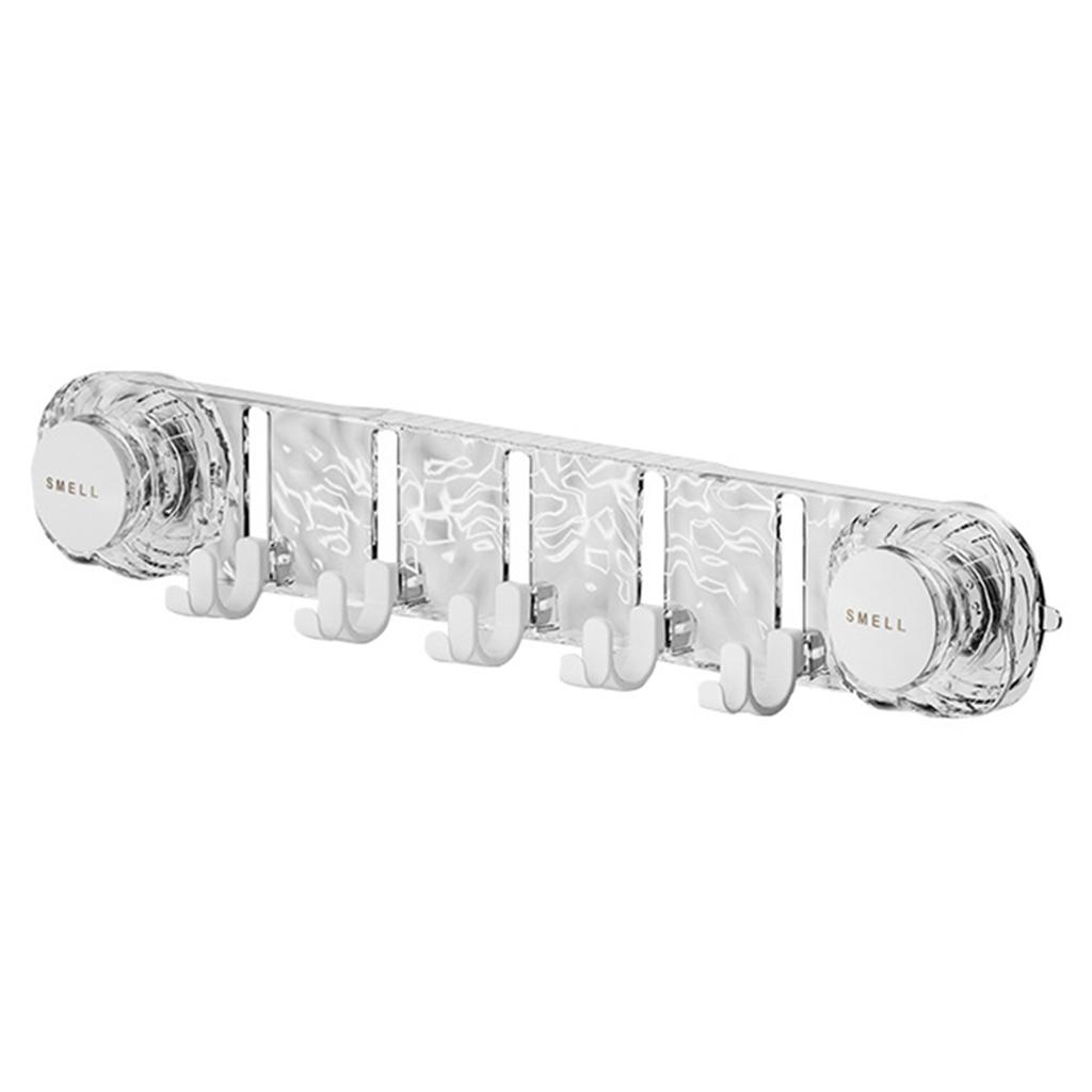 Corrugated Wall Hook For Bathroom Space Saving Non Punch Wall Towel Hanger For Home/Office Organizer