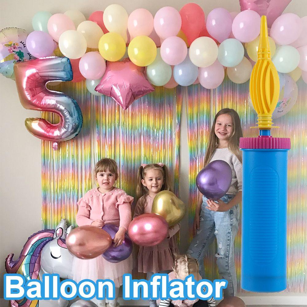 

Plastic Balloon Inflator Balloon Accessories Two-Way Manual Inflator New Balloon Pump