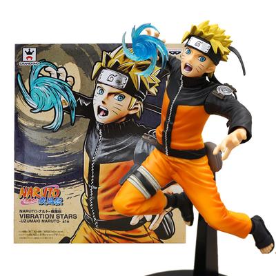 19CM Anime Estrellas Vibrantes Uzumaki NARUTO Shippuden Rasengan Forma de Batalla Modelo Juguete Regalo Colección Figura de Acción PVC