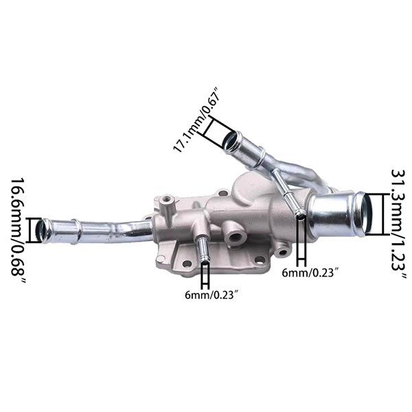 11060-ET00D Fits 2007-2012 Nissan Sentra Versa Thermostat Housing