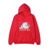 Black Warm Fleece Hooded Sweatshirt Kakegurui Compulsive Gambler Kirari Color Print Japanese Title Loose Street Hoodie