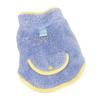 Reversible Dog Sweater Winter Plush Pullover with Traction Ring Soft Warm Pet Clothes for Small Medium Large Dogs 2 Legged