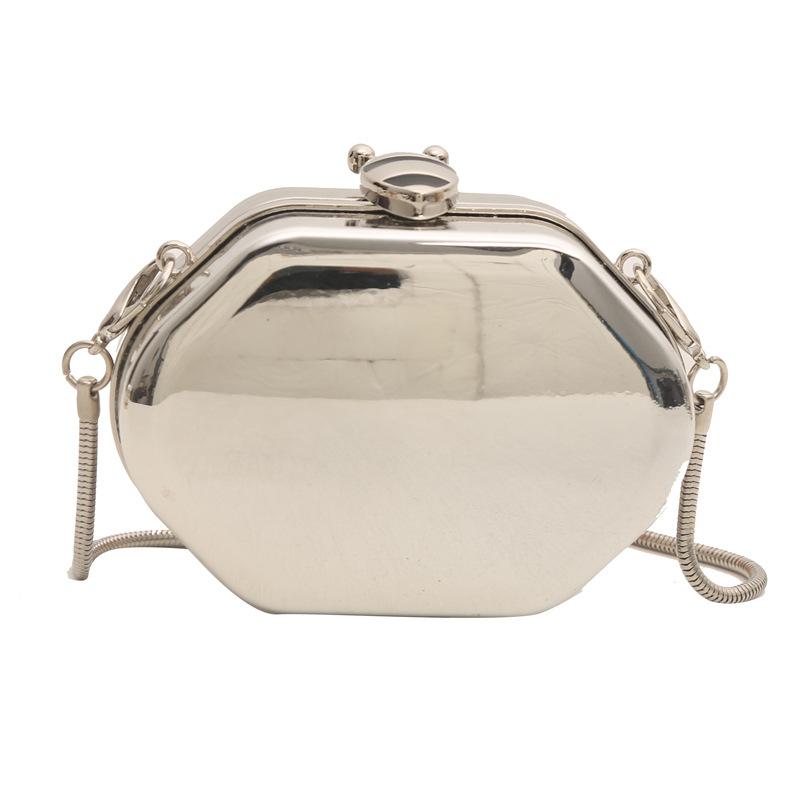 Mini Acrylic Small Bag 2025 New European and American Fashion Ice Crack Trend Women's Shoulder Chain Mouth Red Envelope