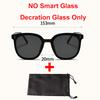 Photochromic Lens Smart Glasses Touch Control Hands-Free Calls Music Remote Camera Voice Assistant Travel Sports Smartsunglasses