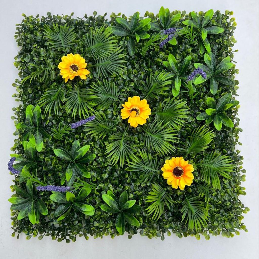 3D Bionic Plant Wall Decor - Indoor/Outdoor Artificial Greenery & Flowers