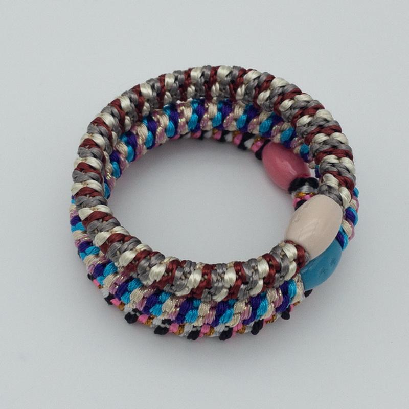 3 Stück/Set Damen Mode Golddraht Haargummis Elastische Spiralhaargummis Für Mädchen Haarspangen Scrunchie-Accessoires Knekkies