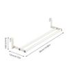 Clothes Drying Rack Wall Mounted Heavy-Duty Space-Saving Towel Rail Wall Mount Clothes Drying Rack for Room Clothing Closet