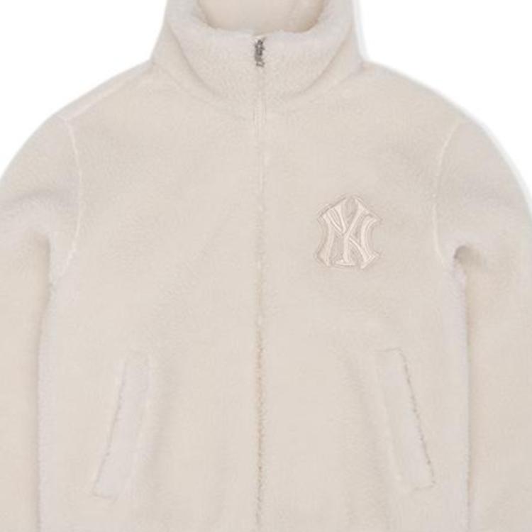 MLB New York Yankees Jackets & Coats Unisex Cream 3AFDEC126-50CRS