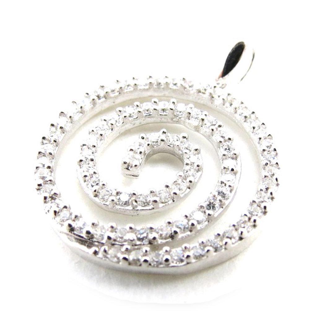 Les Trésors De Lily [I9833] - Pendentif Argent 'Déesse' Blanc