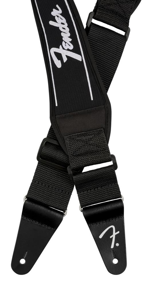 Fender Swell Neoprene Running Logo Strap Fender / 2.5” [Strap]