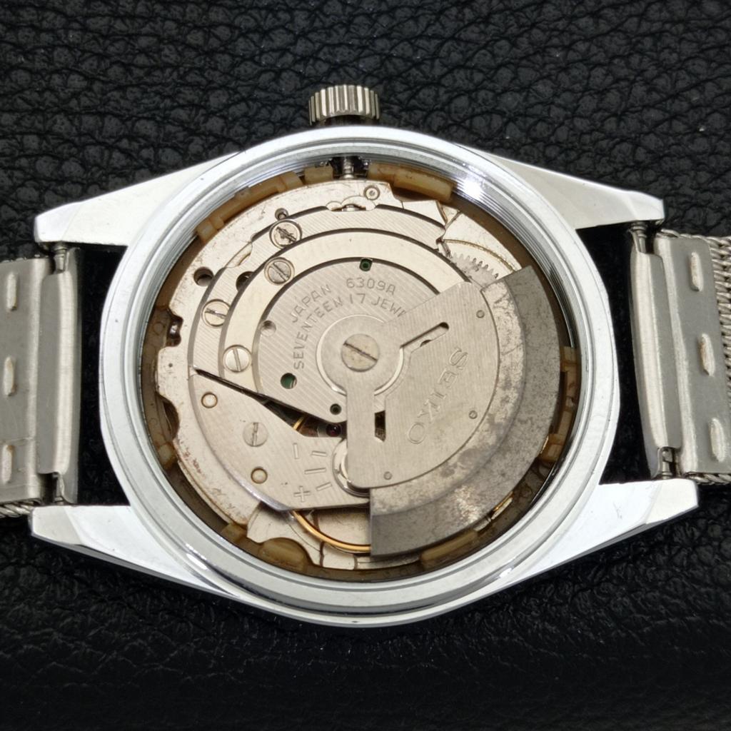 VINTAGE SEIKO 5 AUTOMATIC REFURBISHED JAPAN MENS BLUE COLOR DIAL WATCH A440549-4 Sk-a440549