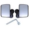 Golf Cart Adjustable Side Mirrors Waterproof Replacement Strong Magnetic Side Mirrors Rearview Mirror Easy Installation