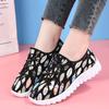 Woman Spring Autumn New Flat sole Canvas Shoes Soft Sole Non Slip Round Toe Lace Up Lightweight Breathable Casual Shoes