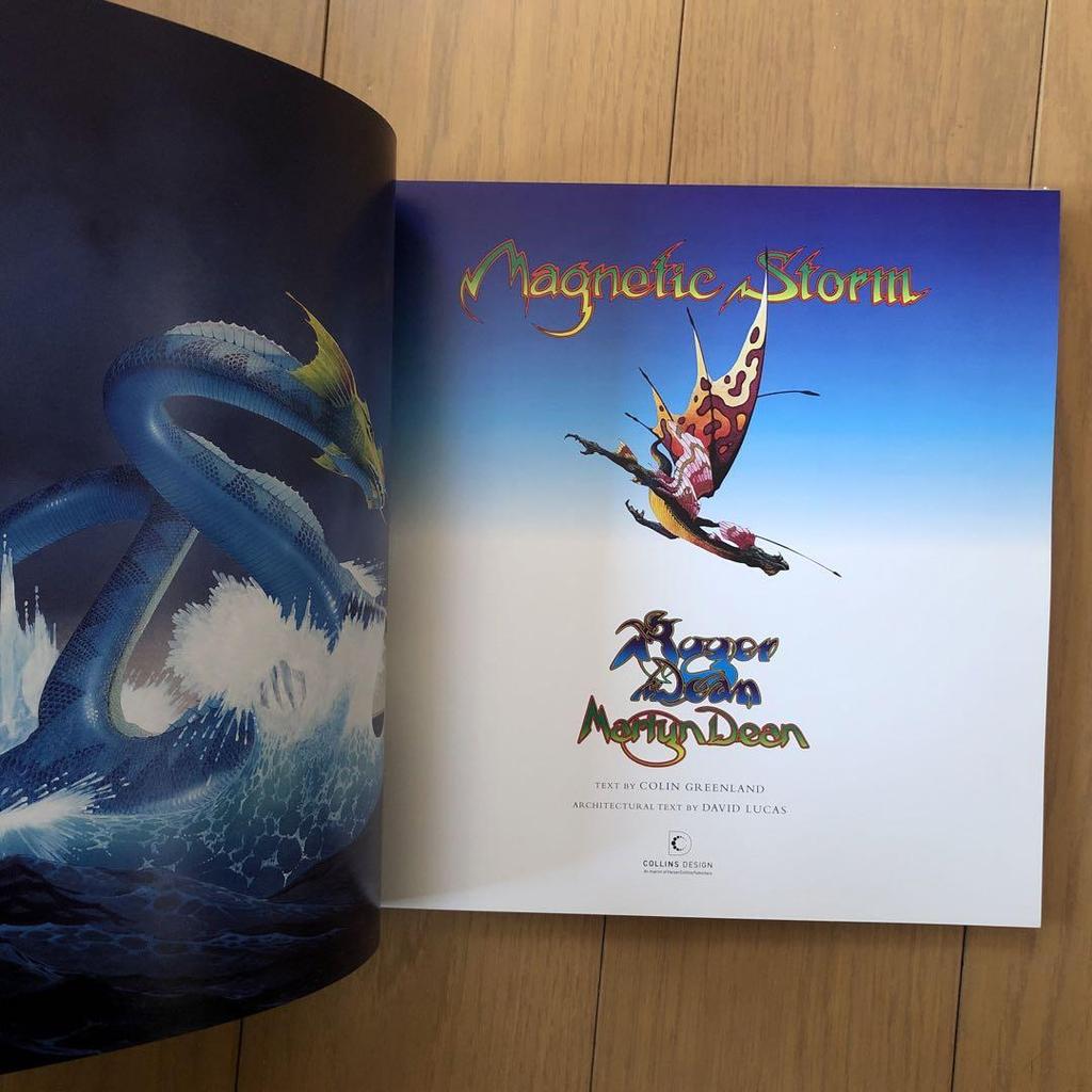 [USED] Roger Dean Magnetic Storm Books