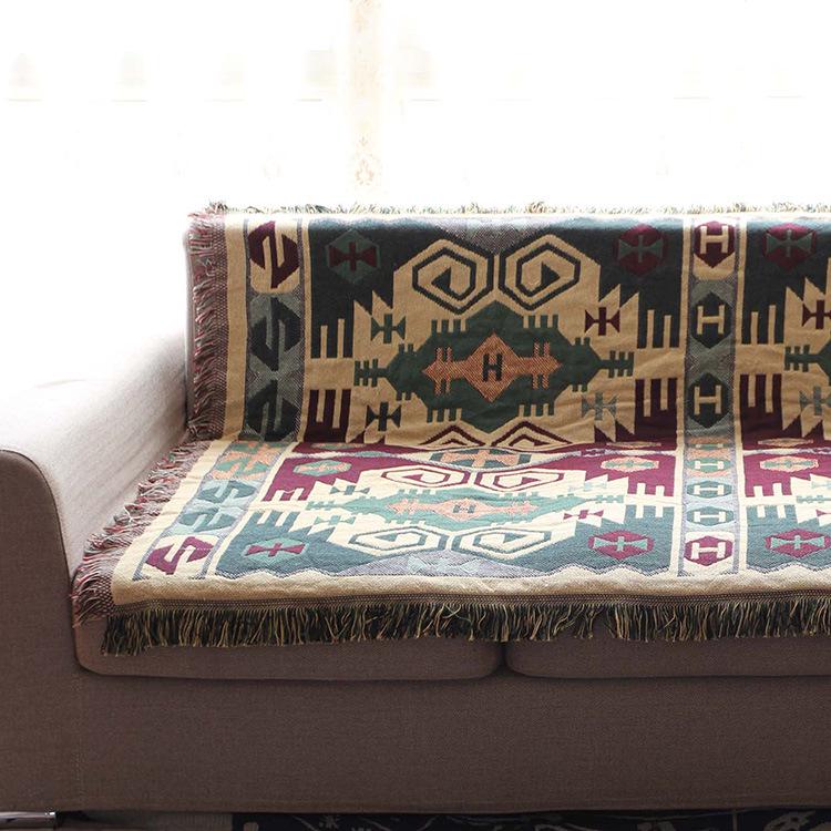 Multi Colored Sofa Throws Baci Living Room