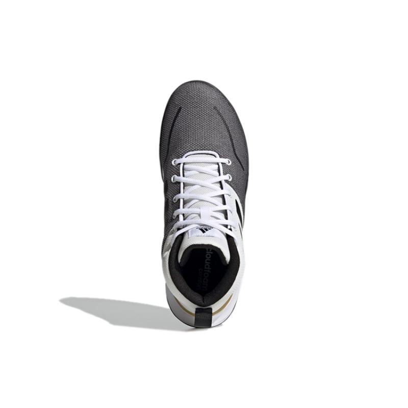 Adidas Ownthegame Shoes Black/White/Yellow Sneakers FY6010