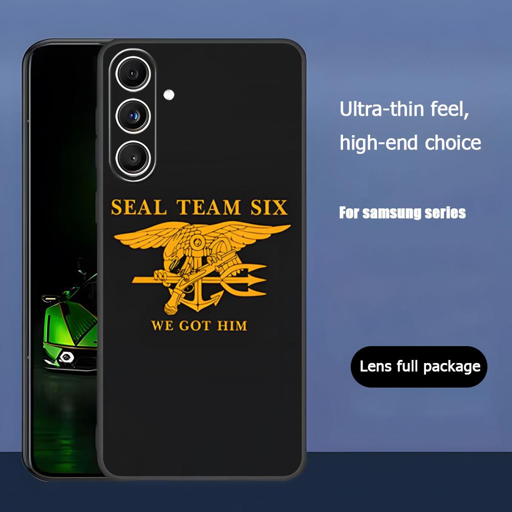 

Cool Hot A N-Navy SE-AL LOOG Phone Case For Samsung Galaxy S26 S25 S24 S23 S22 S21 Plus Ultra Note20 Soft Black Galaxy S25 Ultra