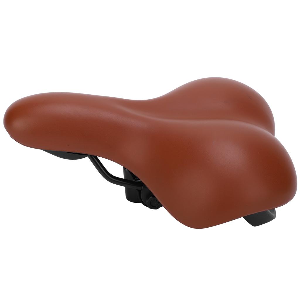PU Koža Ergonomický Nárazník Sedlo na Horský Bicykel Sedadlo Poťah Vankúša na Bicykel Doplnok Hnedý