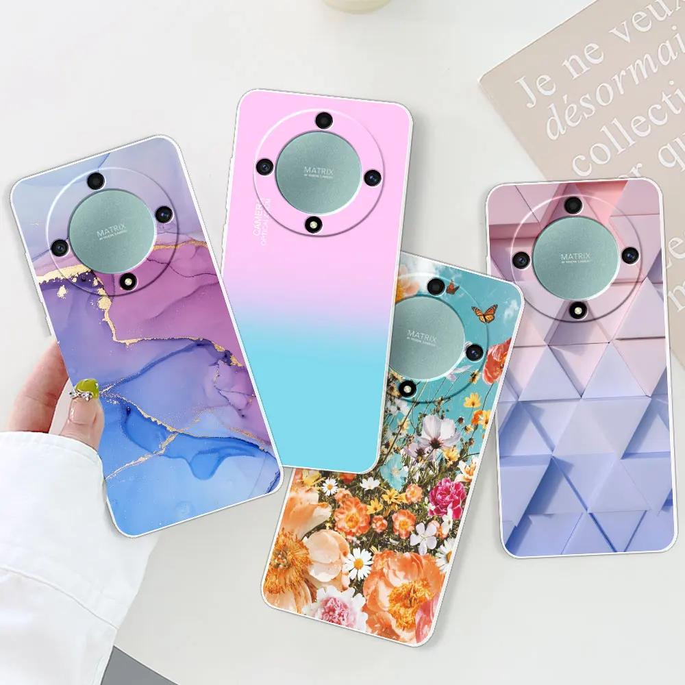 For Honor Magic5 Lite 5G Case Magic 5 Lite Cover Clear Soft Silicone Phone Case Fundas For Huawei Honor Magic 5Lite Coque Bumper