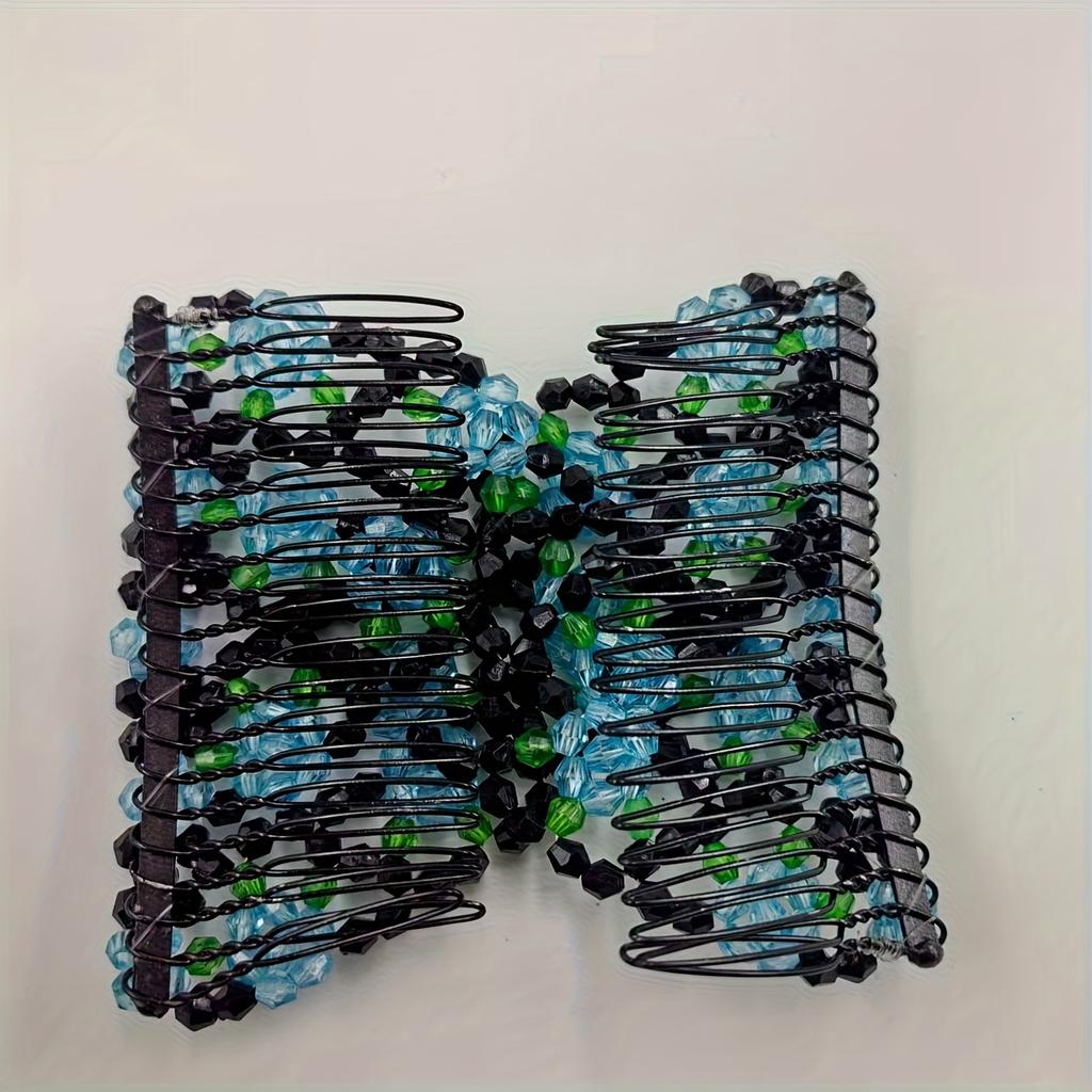 Stretch Combs for Girl, Magic Beading Hair -DoCombuble Clips Hair Styling Accessories for Accessories Girls Hair Beauty