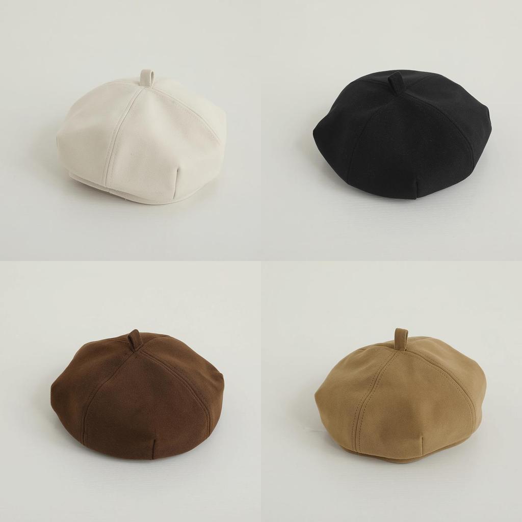 Childrens Beret Hat With Breathable Rattan Material For Autumn And Winter Wear For Boys And Girls