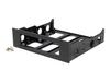 Adaptateur Support Disque Dur - STARTECH - 3.5" vers 5.25" - Noir - Baie de stockage - P/N: PEX2EC35