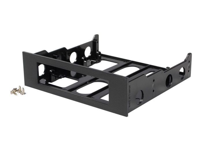 Adaptateur Support Disque Dur - STARTECH - 3.5" vers 5.25" - Noir - Baie de stockage - P/N: PEX2EC35