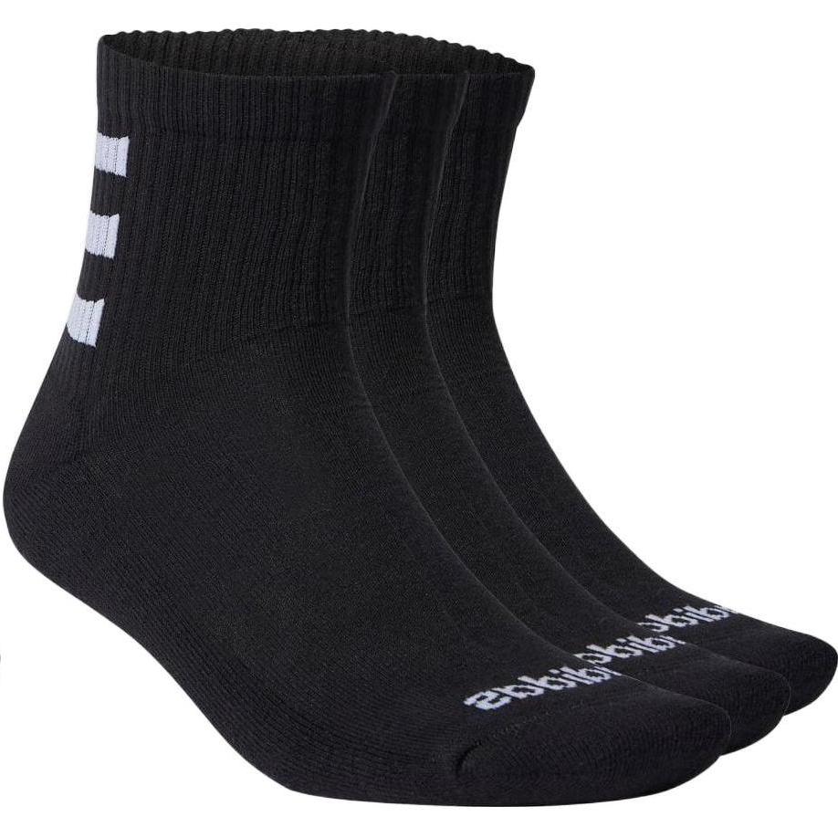 adidas Crew Socks Unisex 3 Pack Black HD2212