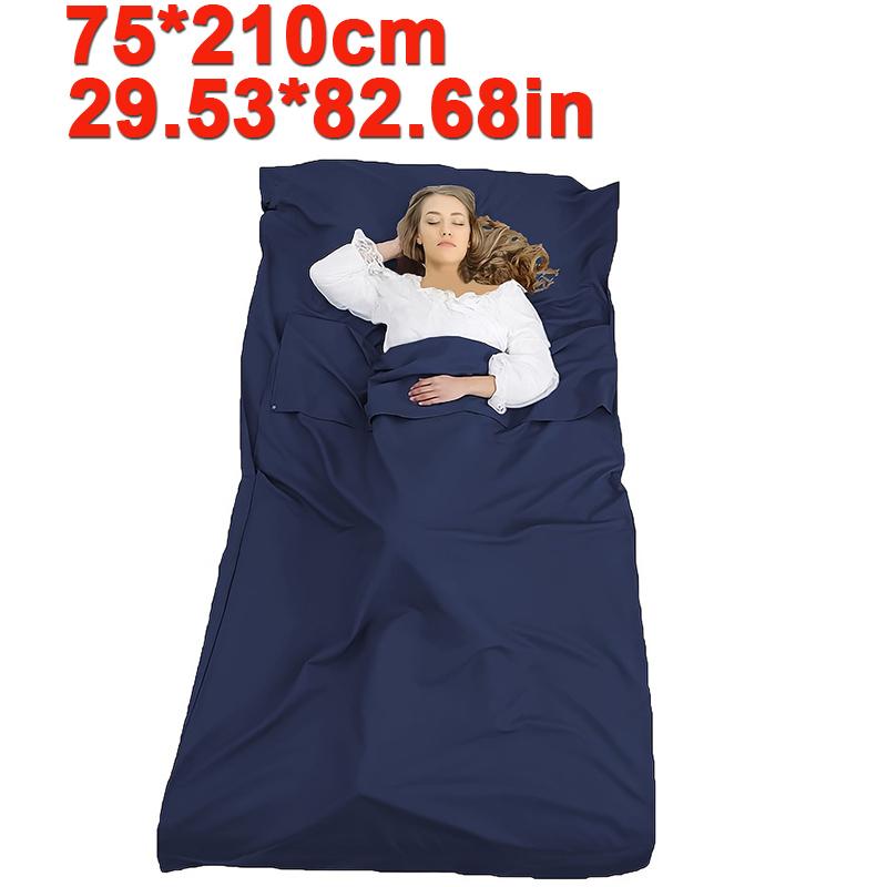 

Компактный спальный мешок для путешествий, переносной спальный мешок, односпальная двухспальная простыня для кемпинга, походов и приключений