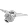 Boat Lifting Ring with Cleat Insert 316 Stainless Steel 152mm 6.0in Long for Yachts Ships