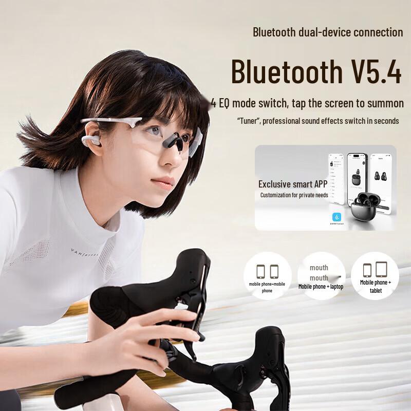 EDIFIER Comfo Clip Open-Ear Air Conduction Sports Headphones