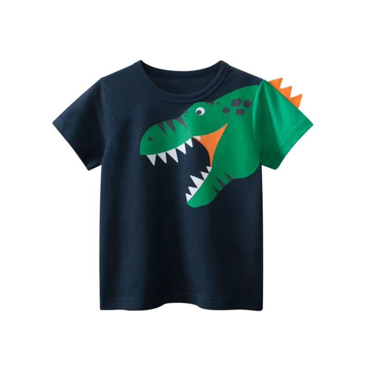 

New Summer Collection: Boys Short-Sleeved T-Shirts & One-Piece Baby Clothes 140 cm