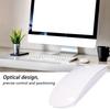 Wireless Mouse Smart Slim Portable 2.4G Cordless Mouse with USB Receiver for   Laptop Computer Tablet