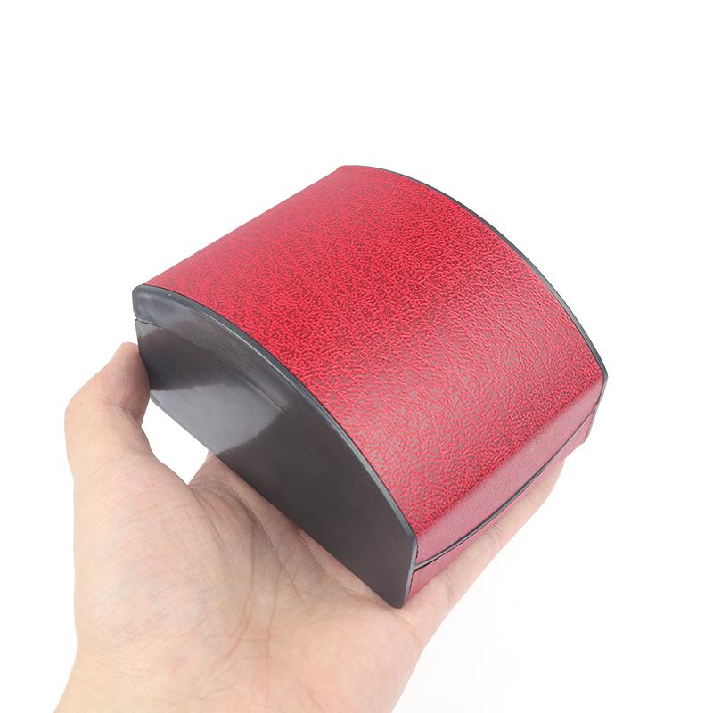 

Высококачественная мужская пластиковая коробка для хранения часов из искусственной кожи