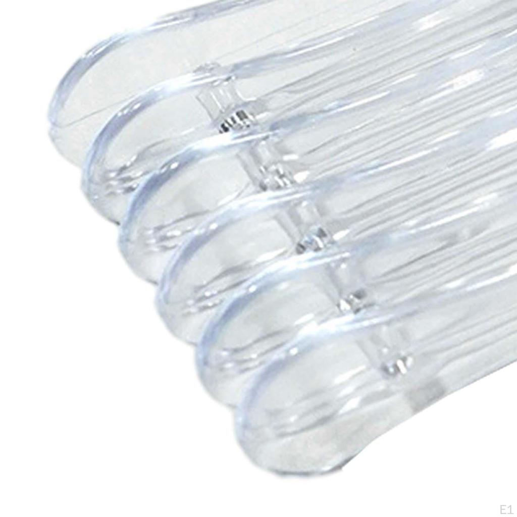 5 Compartment Nail Art Brush Display Stand for Gel And Makeup Brushes