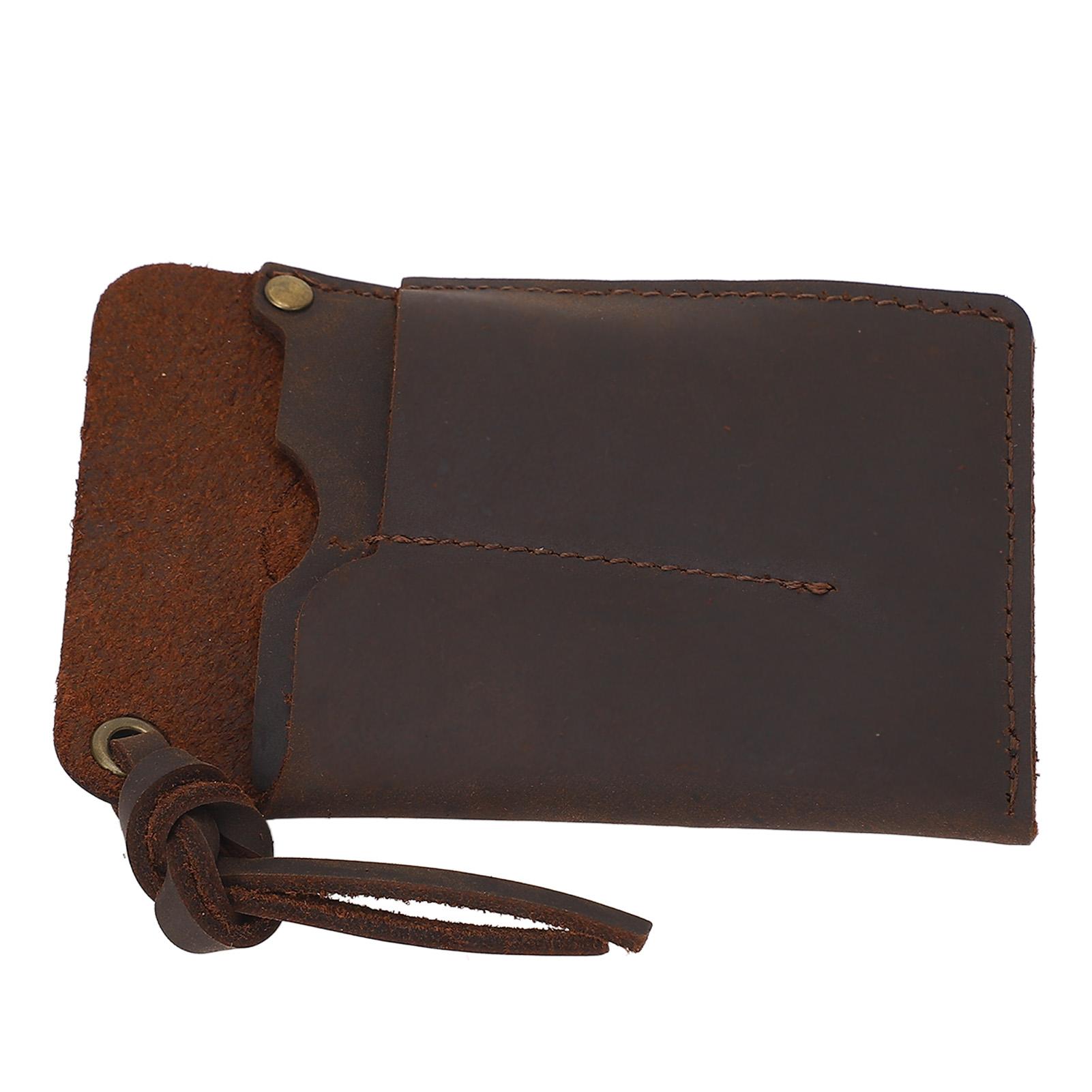 

Leather EDC Pocket Multifunctional Cowhide EDC Leather Sheath for Flashlight Pen Multitool