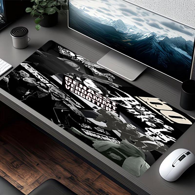Bohse Onkelz Print Mouse Pad, for Keyboard Pad Laptop PC Mat for Office Home Use, Desk Decor, Perfect Birthday Gift for Gamers