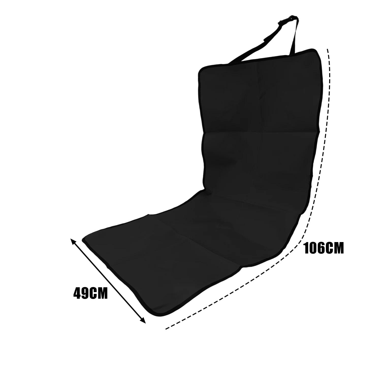 

Oxford Cloth Pet Car Seat Cover Waterproof Anti-Scratch Non-Slip Front Seat Protector for Cats Dogs Travel Accessories чёрный
