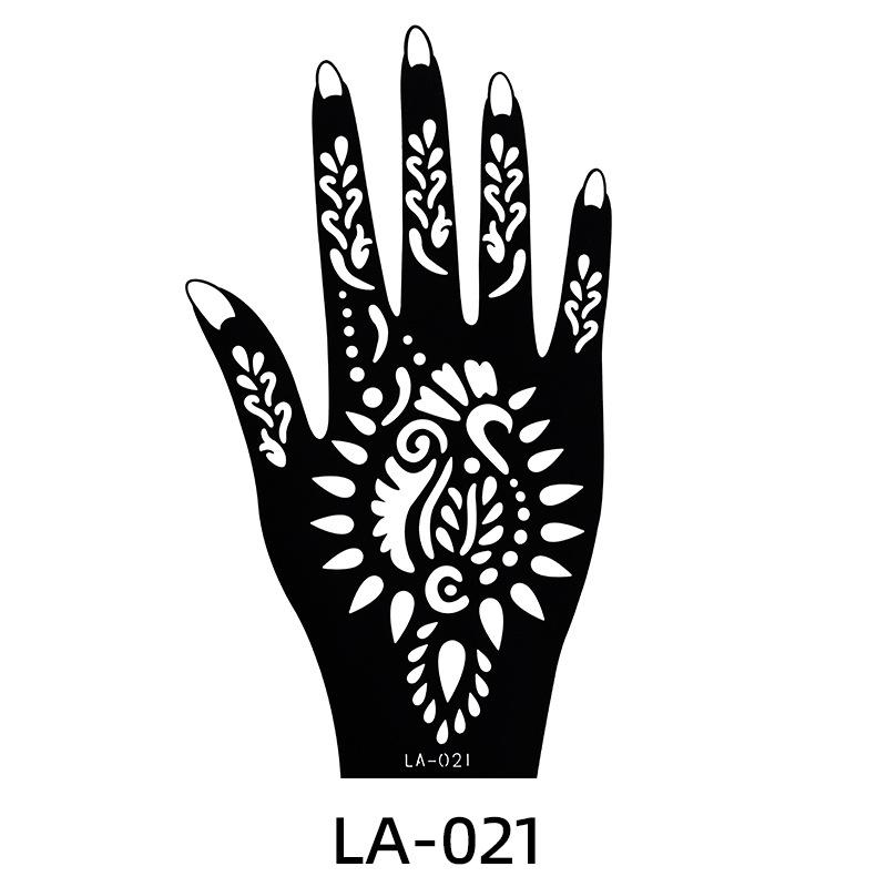 Hollow Tattoo Sticker Waterproof Indian Hannah Tattoo Template Hand Painted Diy Painted Hand Tattoo
