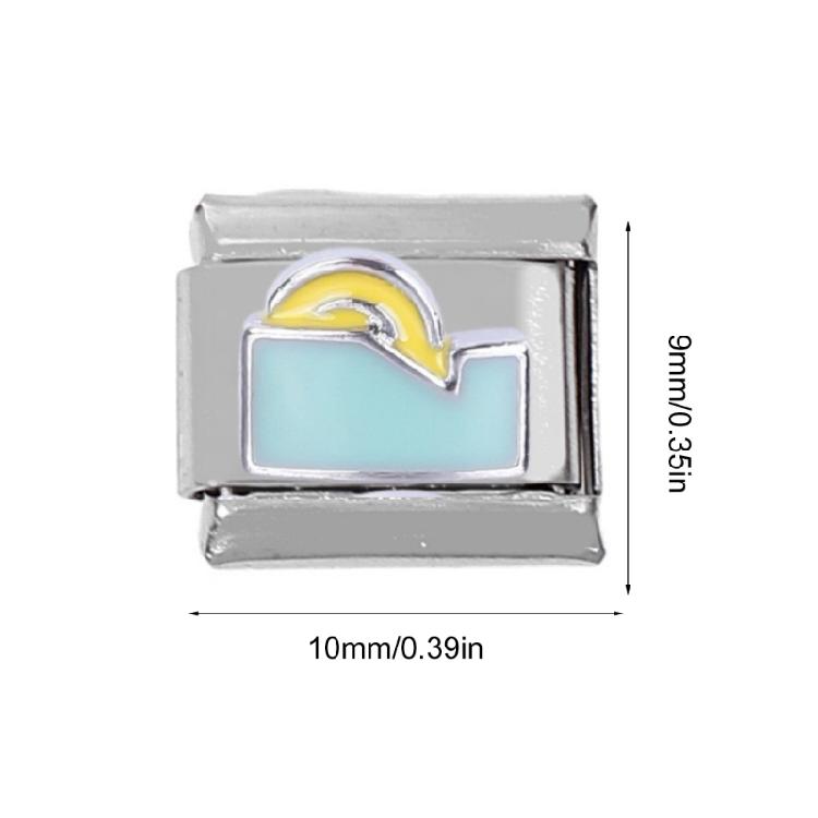 Fashionable Square Jewelry Link Accessory for Stainless Steel Bracelet Making
