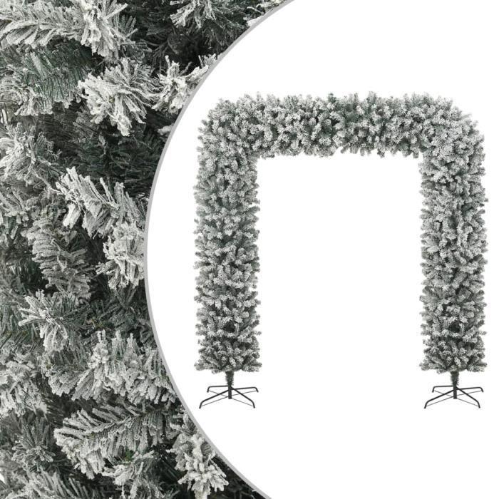 VidaXL Arche de sapin de Noël à flocons de neige 240 cm345091