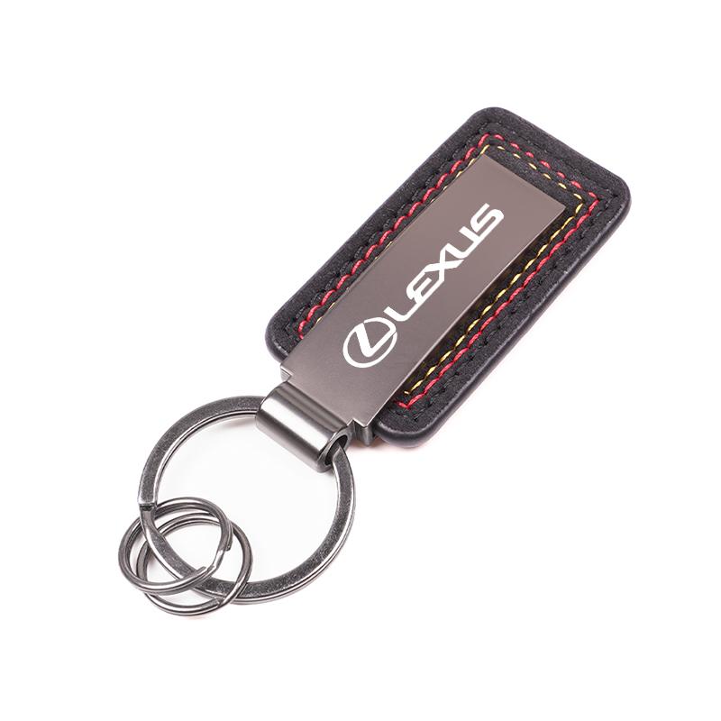 Lexus Logo Zinc Alloy Key Chain Car Personalized Keychain For Lexus FSPORT LBX NX RX 350h 450h ES UX 300e GS GX IS LS LX CT LC