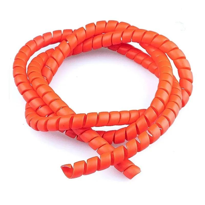 Wear-Resistant Anti-Aging Brake Wire Protector - 1m×8mm Multi-Color Optional Flexible Concealed Guard for M365 Scooter