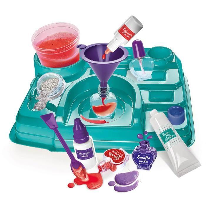 Vernis a ongle - CLEMENTONI - Mon Laboratoire Des Ongles - Coffret scientifique ludique et créatif