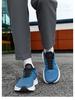 Men's Wide Palm Lightweight Running Shoes - Breathable Mesh, Wide Toe, Lace-up Sports Walking Shoes.