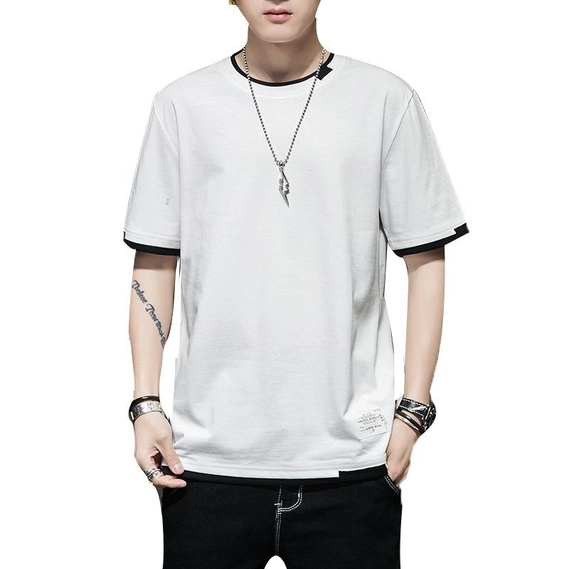 Buy Mens Top Tees Summer Slim Fitness 