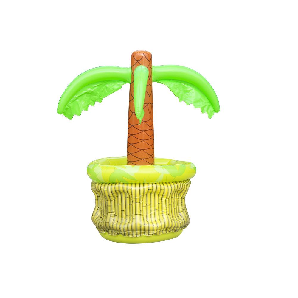 Beile Inflatable Football PVC Ice Bucket Cooler, Floating Drink Bucket for Pool Party, Beach & Festival Advertising Decor зелёный
