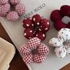 Koreanische Blume Haarseil für Frauen Süße Mädchen Kopfschmuck Haarband Elastisches Pferdeschwanz Scrunchie Haaraccessoires