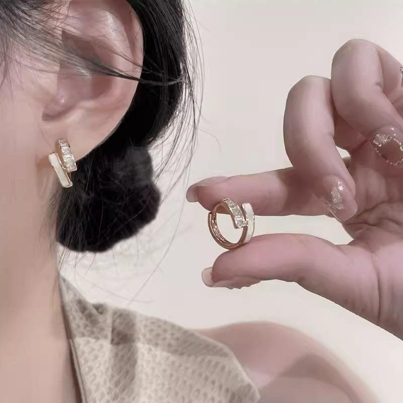 Female Niche Personality Versatile Fashion Ring Earrings